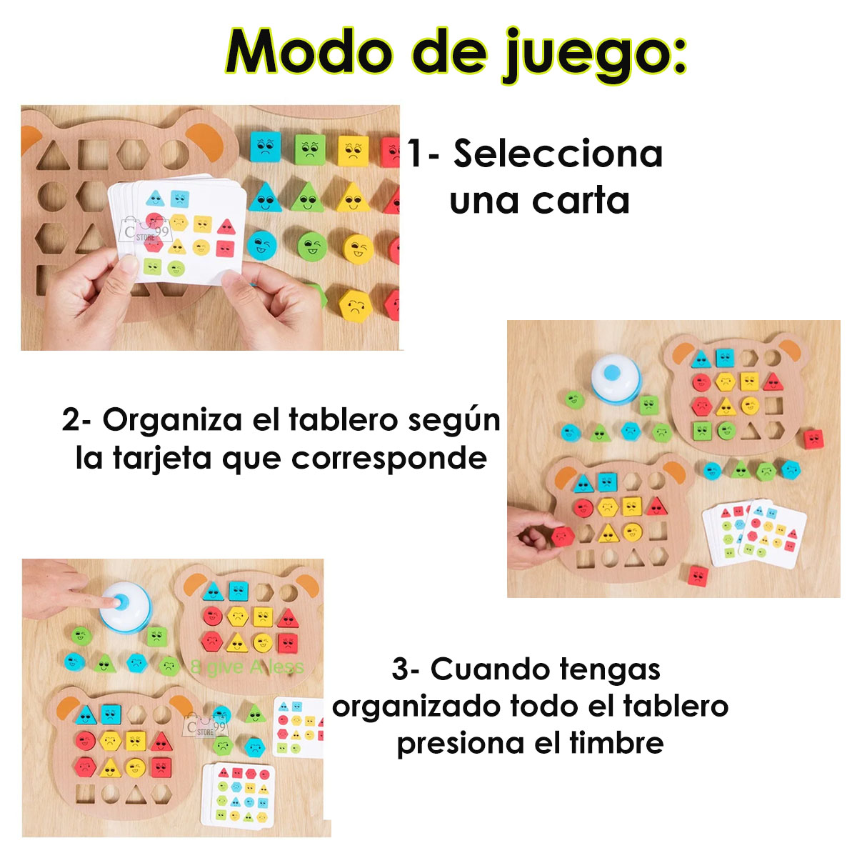 Miniatura 3 de Juego  Lotería Y Rompecabezas Emociones